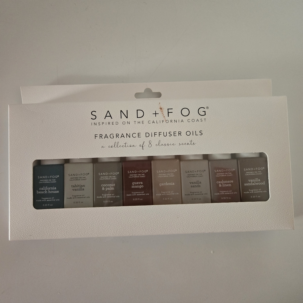 Sand + Fog Fragrance Diffuser Oils Collection Set Of 8